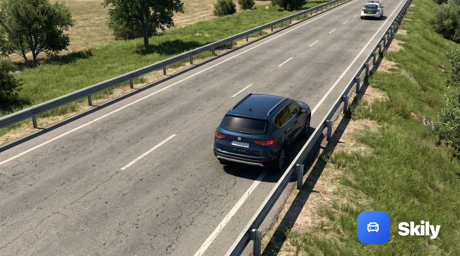 Debido a la estrechez de la calzada, el cambio de sentido no puede realizarse de un solo giro, ¿qué está obligado a hacer el conductor?