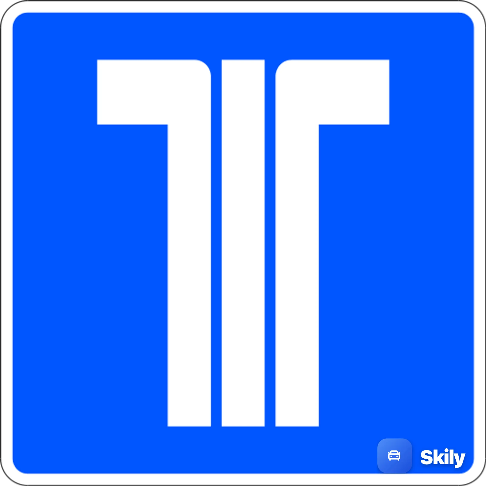 Esta señal situada sobre un carril de un puesto de peaje indica que en él...