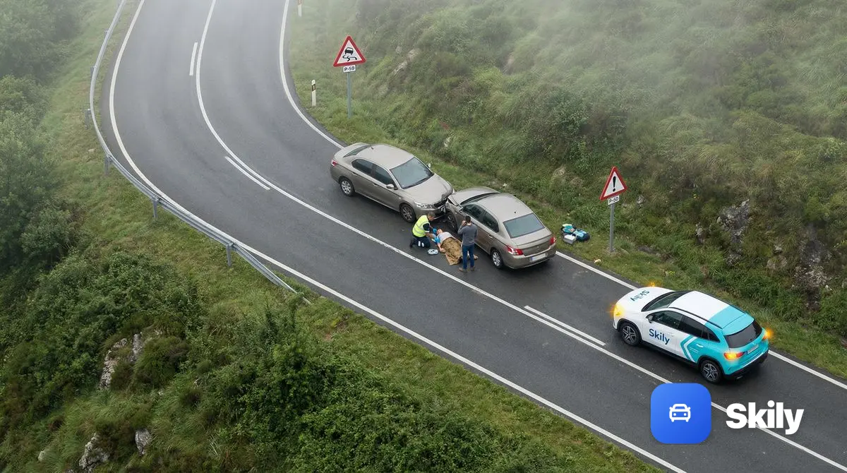 Si presencia un accidente de tráfico y va a ayudar mientras llegan los servicios de emergencia, ¿debe mover a los heridos?