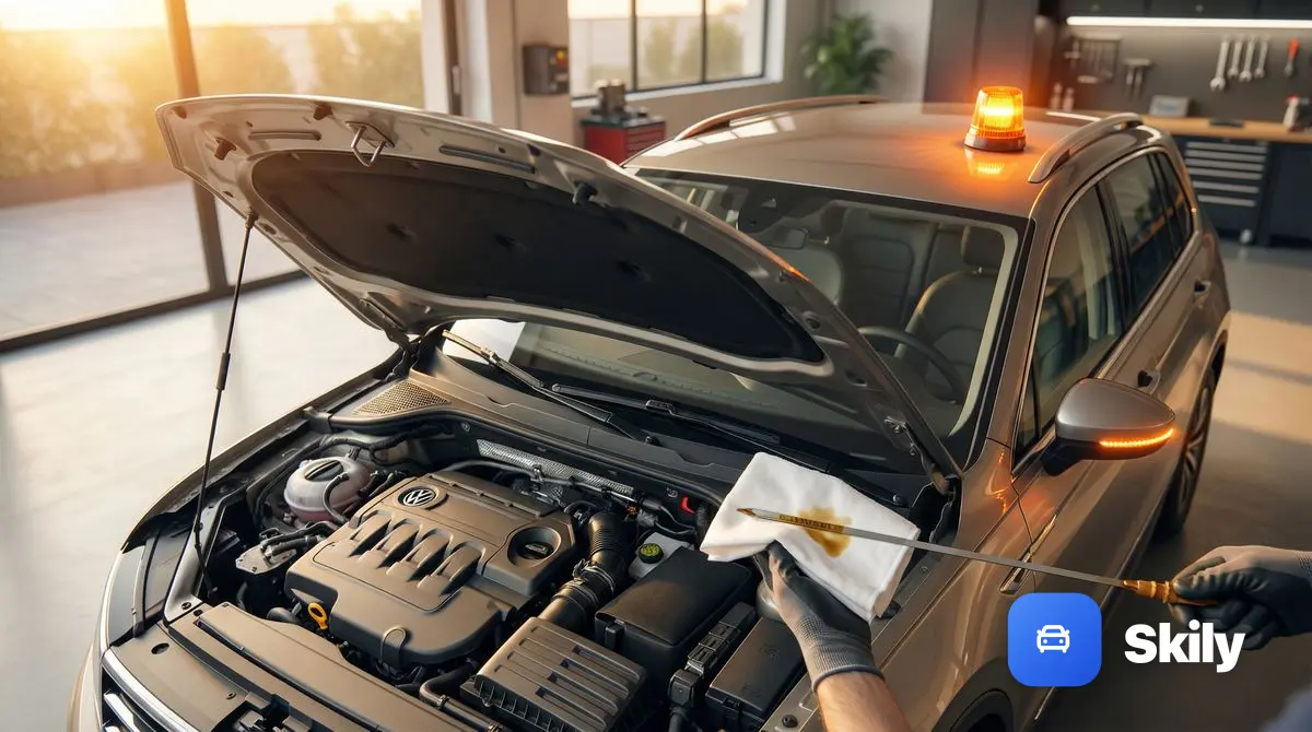 La varilla del aceite del motor, ¿para qué sirve?