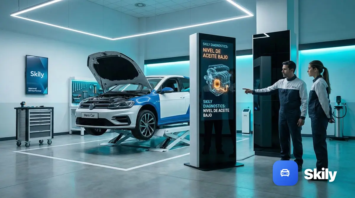 El nivel de aceite del motor, ¿cómo se debe comprobar?