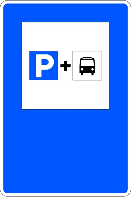 Park and ride for bus users