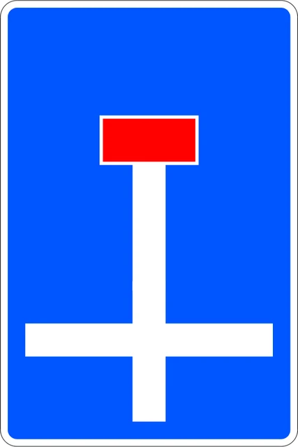Cul-de-sac / No through road