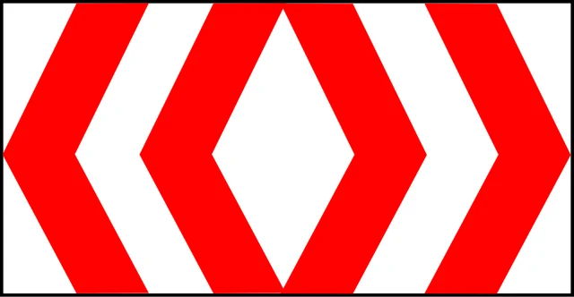 Wide bidirectional chevron board