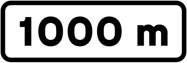 Distance to hazard or restriction
