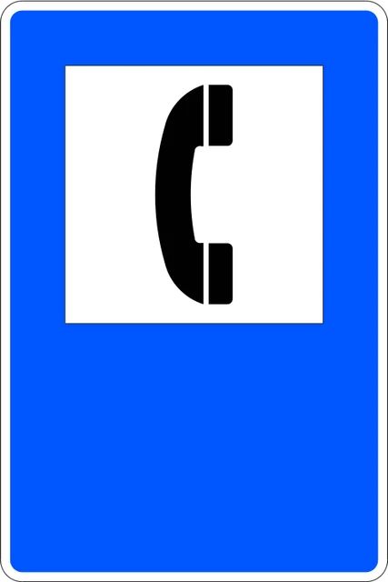Public telephone / Emergency telephone