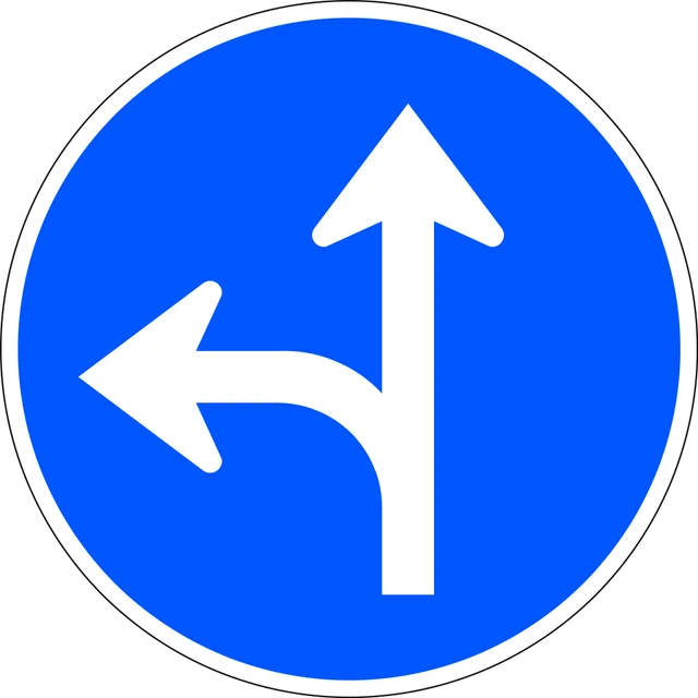 Compulsory directions ahead