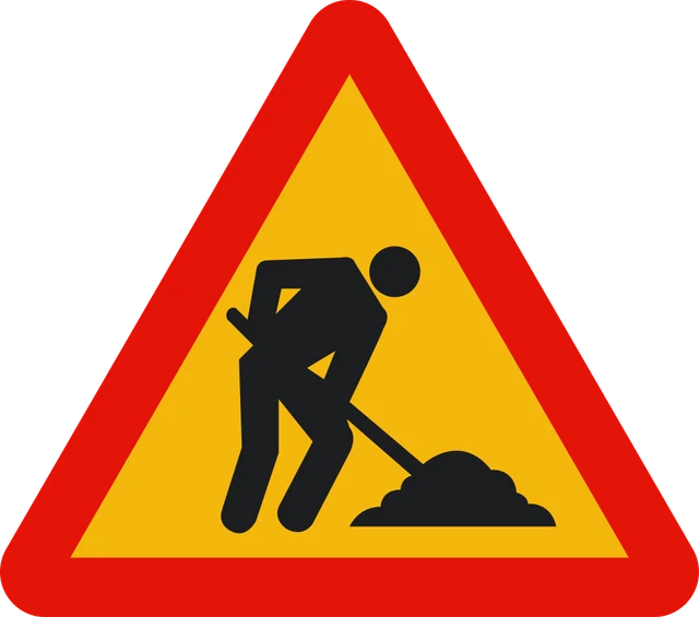 Roadworks ahead