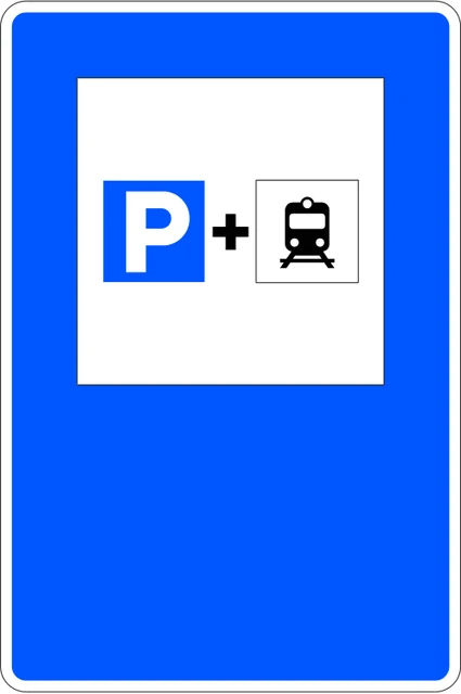Park and ride for railway users