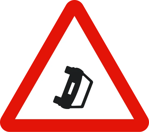 Obstruction on the carriageway ahead