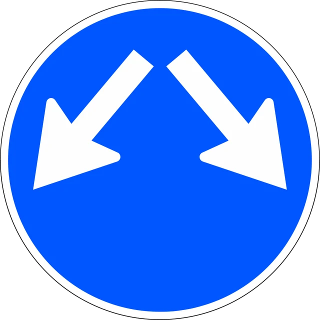 Pass either side