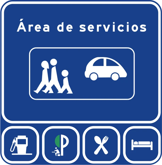 Motorway service area