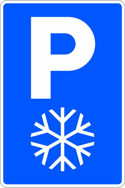 Emergency parking for snow conditions