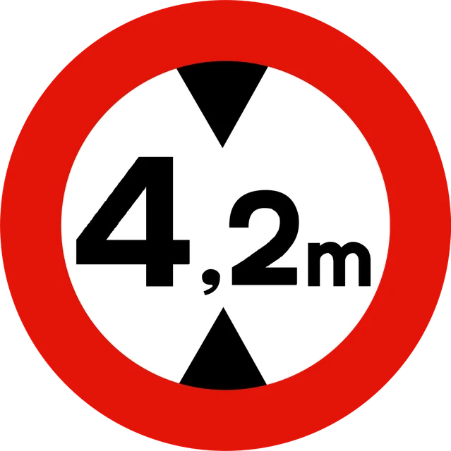 Maximum height limit