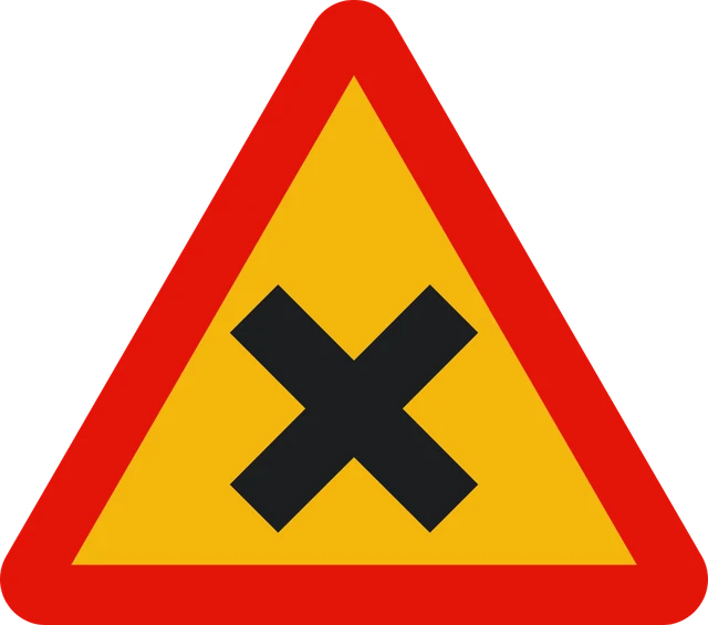 Priority to vehicles from the right ahead (roadworks)