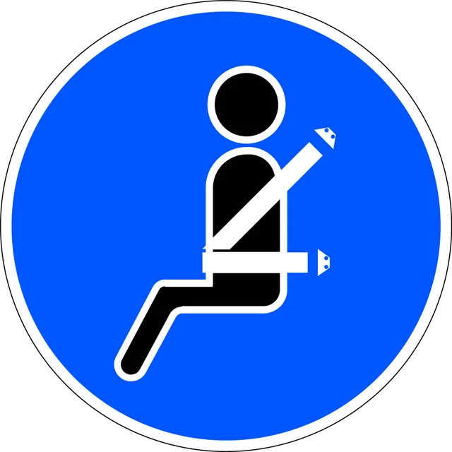 Seatbelts must be worn