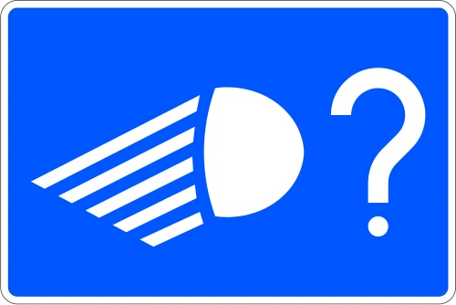End of compulsory dipped headlights