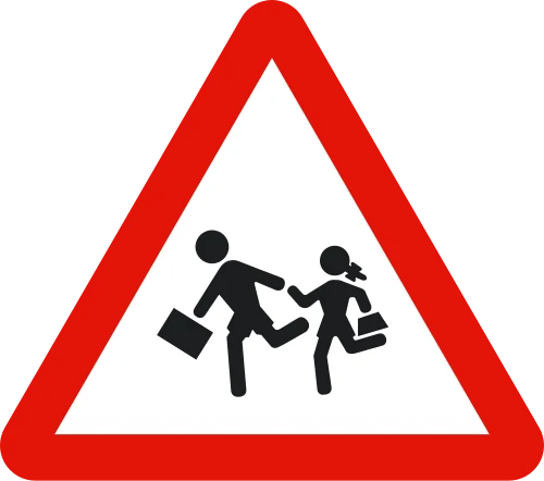 Children ahead