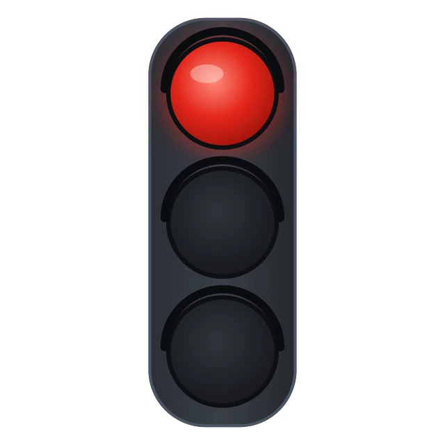 Rojo fijo. Prohíbe pasar. No rebases el semáforo ni la línea de detención. Si el semáforo está dentro o al otro lado de la intersección, no entres en ella.