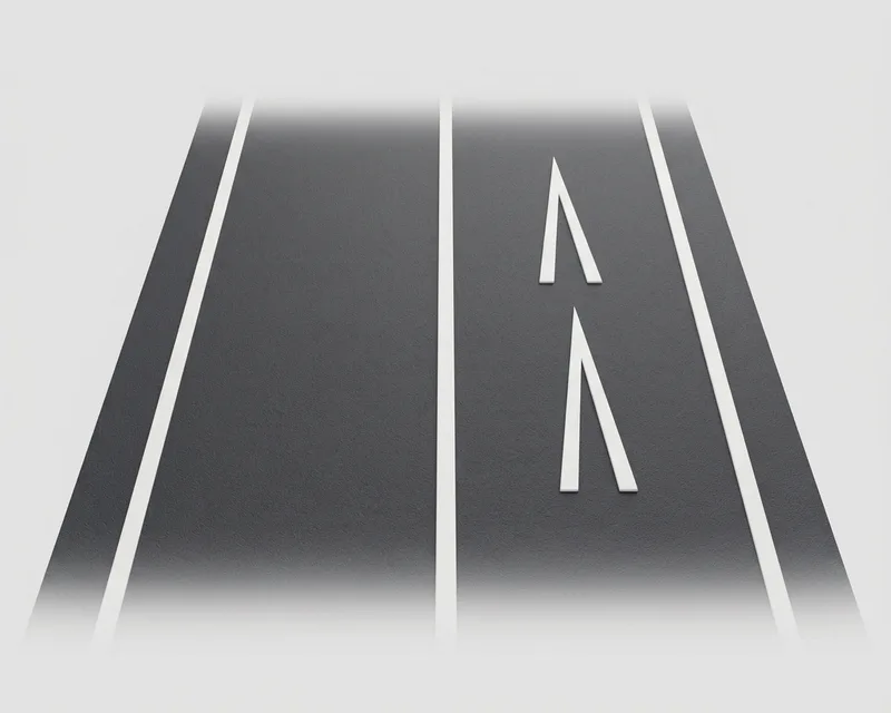 Safe following distance marking