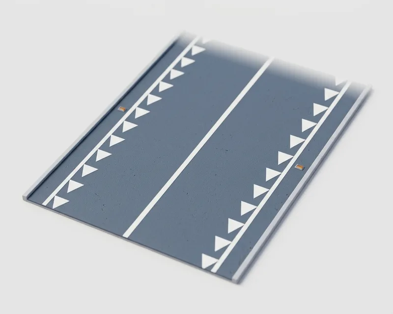 Dragon's teeth markings