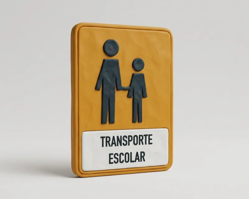 School bus sign