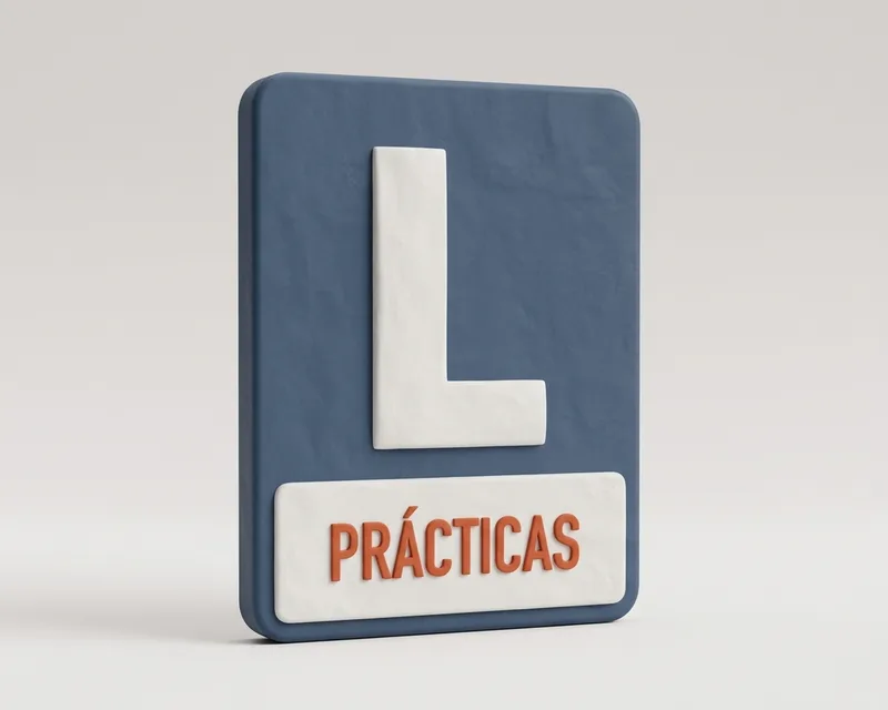 Learner driver plate